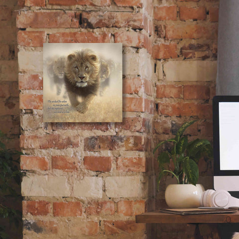 Image of 'Wicked Flee' by Collin Bogle, Canvas Wall Art,12x12