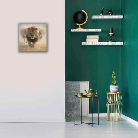 Image of 'Wicked Flee' by Collin Bogle, Canvas Wall Art,18x18