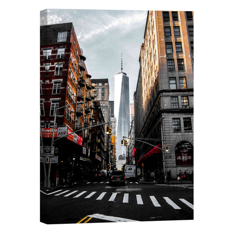 Image of 'Lower Manhattan' by Nicklas Gustafsson, Canvas Wall Art