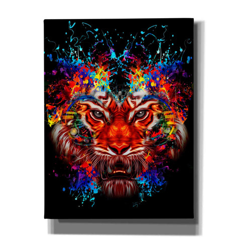 Image of 'Dubtiger' Canvas Wall Art