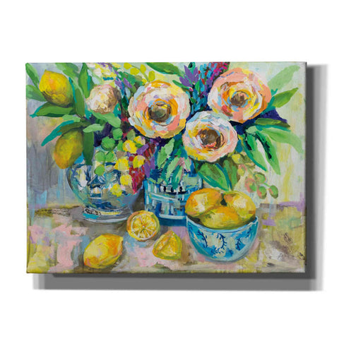 Image of "Afternoon Lemonade" by Jeanette Vertentes, Giclee Canvas Wall Art