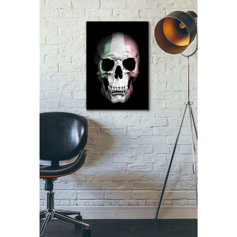 Image of "Italian Skull" by Nicklas Gustafsson, Giclee Canvas Wall Art