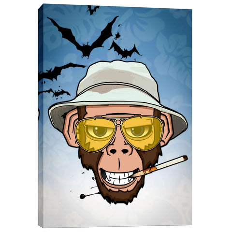 Image of "Monkey Business in Las Vegas" by Nicklas Gustafsson, Giclee Canvas Wall Art