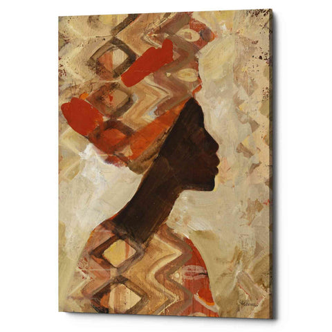 Image of 'African Beauty I' by Albena Hristova, Canvas Wall Art