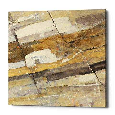 Image of 'Gold Streak' by Albena Hristova, Canvas Wall Art