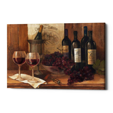 Image of 'Vintage Wine' by Albena Hristova, Canvas Wall Art