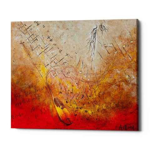 Image of 'Song of Rexha' by Samedin Asllani, Canvas Wall Art