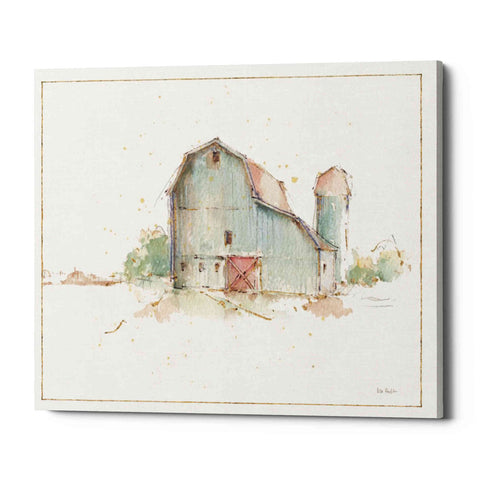 Image of 'Farm Friends XIV Barn' by Lisa Audit, Canvas Wall Art,