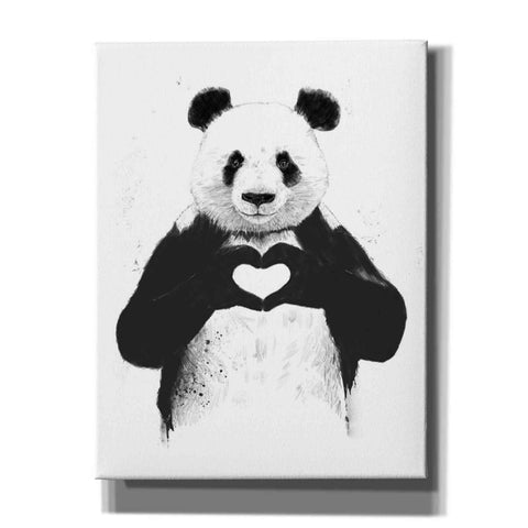 Image of 'All You Need Is Love' by Balazs Solti, Giclee Canvas Wall Art