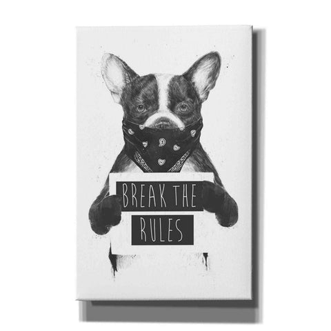 Image of 'Rebel Dog' by Balazs Solti, Giclee Canvas Wall Art