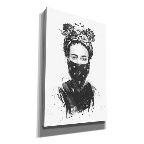 Image of 'Rebel Girl' by Balazs Solti, Giclee Canvas Wall Art