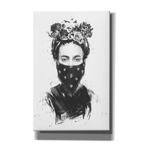 Image of 'Rebel Girl' by Balazs Solti, Giclee Canvas Wall Art