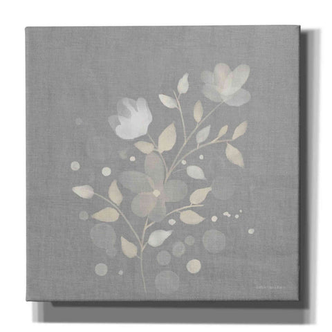 Image of 'Flower Bunch on Linen I' by Bluebird Barn, Canvas Wall Art,Size 1 Sqaure