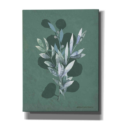Image of 'Watercolor Greenery Series Dark I' by Bluebird Barn, Canvas Wall Art,Size B Portrait
