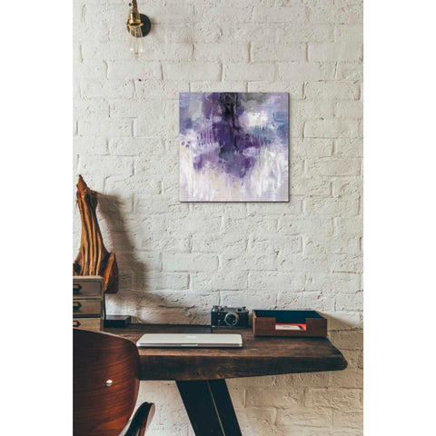 Image of 'Violet Rain' by Silvia Vassileva, Canvas Wall Art,12 x 12