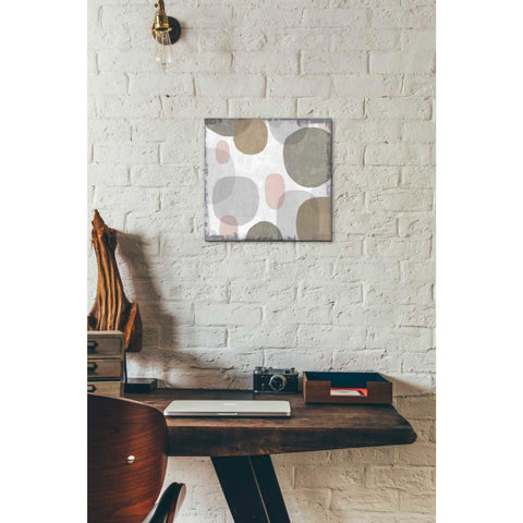 Image of 'Pastel Drips I' by Michael Mullan, Canvas Wall Art,12 x 12