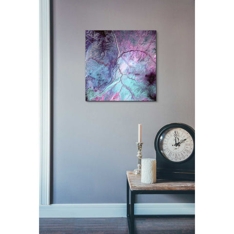 Image of 'Earth As Art: Cloud Lightning' Canvas Wall Art,12 x 12