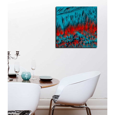 Image of 'Earth As Art: Eerie Cloud Shadows' Canvas Wall Art,12 x 12