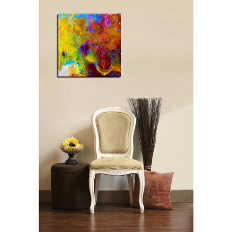 Image of 'Earth As Art: Land of Terror' Canvas Wall Art,12 x 12