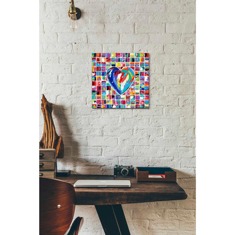 Image of 'Hearts of a Different Color I' by Carolee Vitaletti Giclee Canvas Wall Art