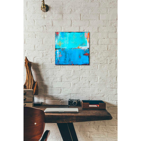 Image of 'Matchbox Blues 5' by Erin Ashley Canvas Wall Art,12 x 12