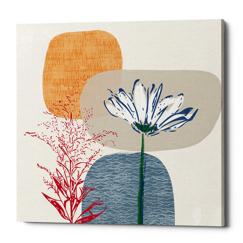 Image of 'Fall Floral II' by Linda Woods, Canvas Wall Art,12 x 12