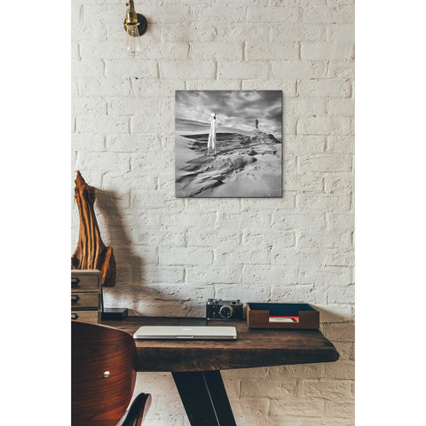 Image of 'Lunar Marriage' by Dariusz Klimczak, Canvas Wall Art,12 x 12