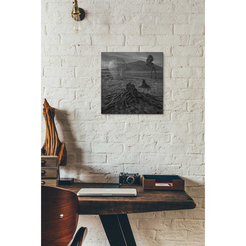 Image of 'Meeting With Faun' by Dariusz Klimczak, Canvas Wall Art,12 x 12