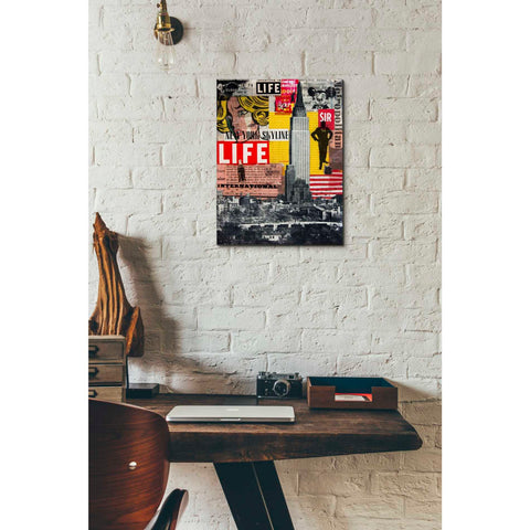 Image of 'IT'S HANGING IN THE AIR' by DB Waterman, Giclee Canvas Wall Art