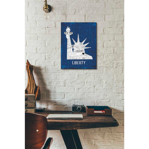 Image of 'Iconic NYC II' by Michael Mullan, Canvas Wall Art,12 x 16