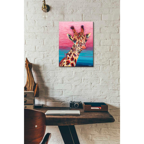 Image of 'Sky High Giraffe I' by Carolee Vitaletti Giclee Canvas Wall Art