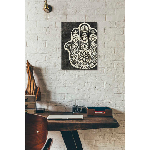 Image of 'Night Hamsa II' by Chariklia Zarris Giclee Canvas Wall Art