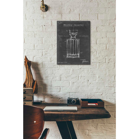 Image of 'Barware Blueprint VII' by Ethan Harper Canvas Wall Art,12 x 16