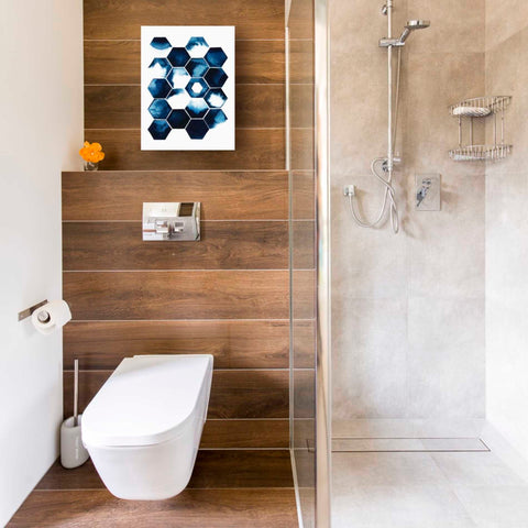 Image of 'Stormy Geometry I' by Grace Popp Canvas Wall Art,12 x 16