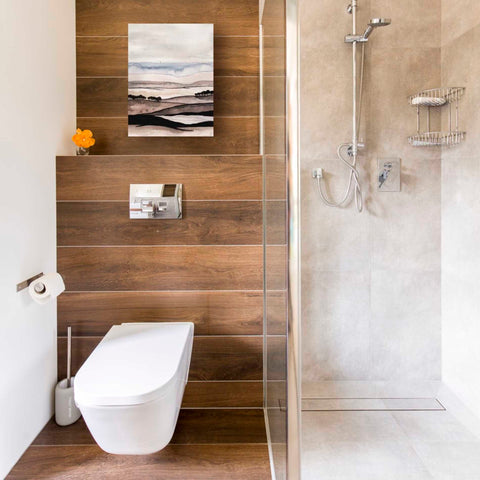 Image of 'Watercolor Strata I' by Grace Popp Canvas Wall Art,12 x 16