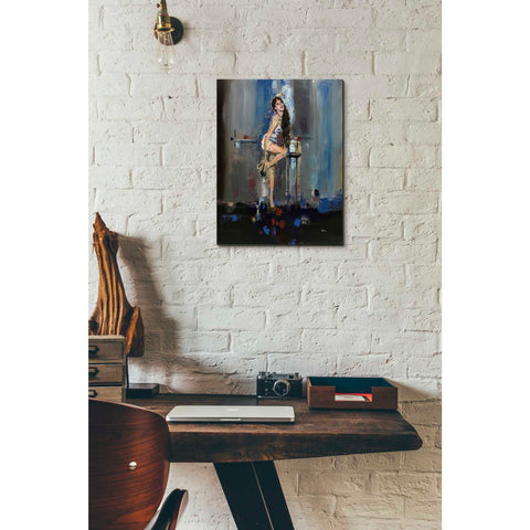 Image of 'Nicki' by Oscar Alvarez Pardo, Canvas Wall Art,12 x 16