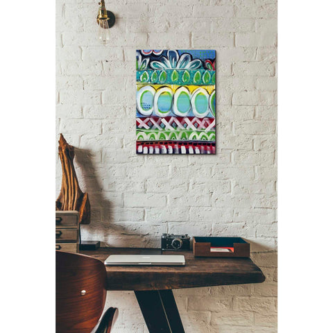 Image of 'Fiesta I' by Linda Woods, Canvas Wall Art,12 x 16