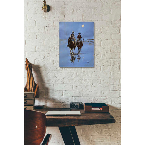 Image of 'Moonlight' by Oscar Alvarez Pardo, Canvas Wall Art,12 x 16