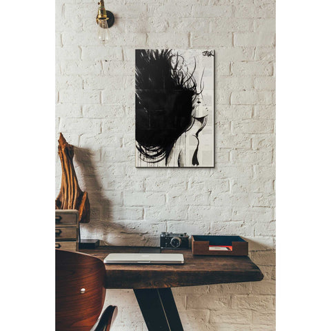 Image of 'The New Minstrel' by Loui Jover, Canvas Wall Art,12 x 18