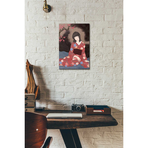 Image of 'Harutonari' by Sai Tamiya, Canvas Wall Art,12 x 18