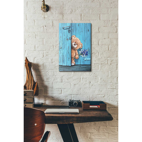 Image of 'Visitor' by Alexander Gunin, Canvas Wall Art,12 x 18