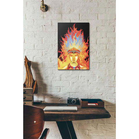 Image of 'Totem' by Michael StewArt, Canvas Wall Art,12 x 18