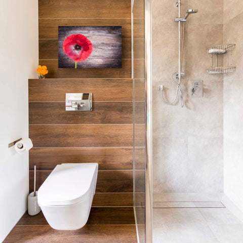 Image of 'Luxury On Rustic' Canvas Wall Art,12 x 18