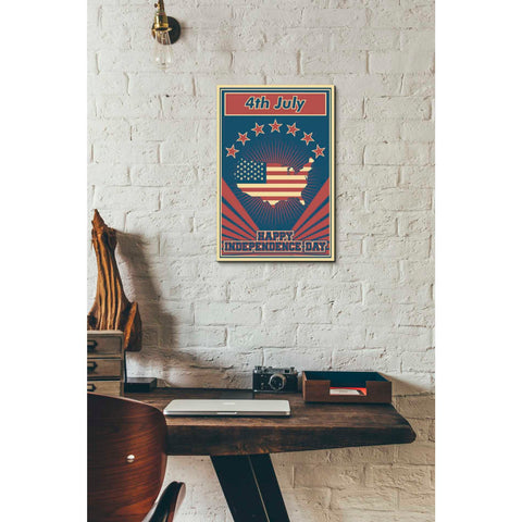 Image of 'Independence Day USA' Giclee Canvas Wall Art
