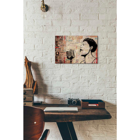 Image of 'LADY DAY' by DB Waterman, Giclee Canvas Wall Art