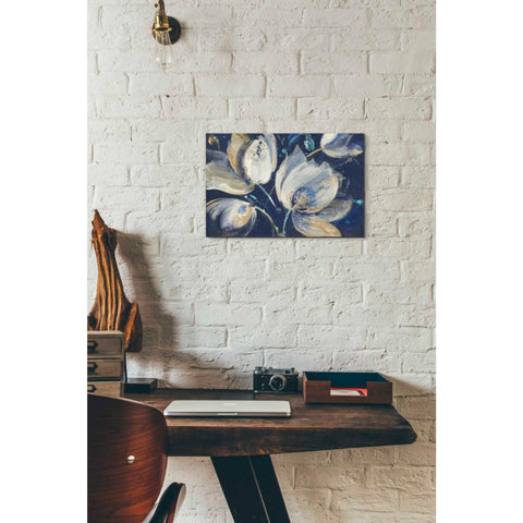 Image of 'Midnight Garden' by Albena Hristova, Canvas Wall Art,18 x 12