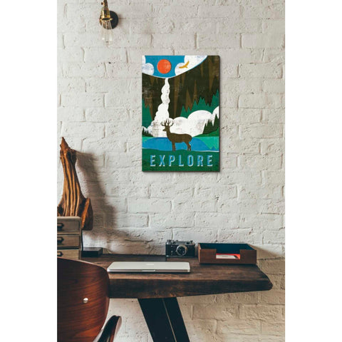 Image of 'Big Sky II' by Michael Mullan, Canvas Wall Art,12 x 18