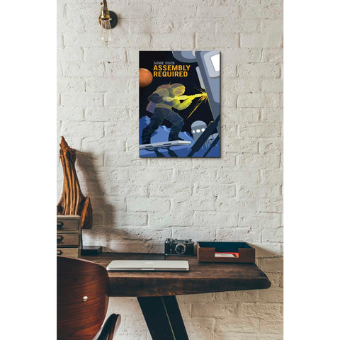 Image of 'Mars Explorer Series: Some User Assembly Required' Canvas Wall Art,12 x 18