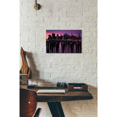 Image of 'Manhattan Glow' by Katherine Gendreau, Giclee Canvas Wall Art