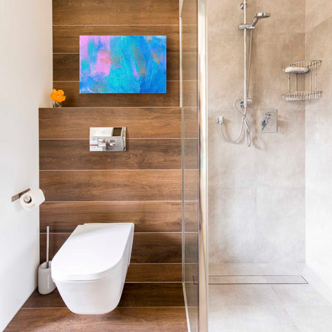 Image of 'Color Rave' Canvas Wall Art,18 x 12